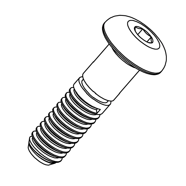 T-Sistem için DNMG 11, WNMG 06, TNMG 16 Baskı pabuç Vidası (M5X21)